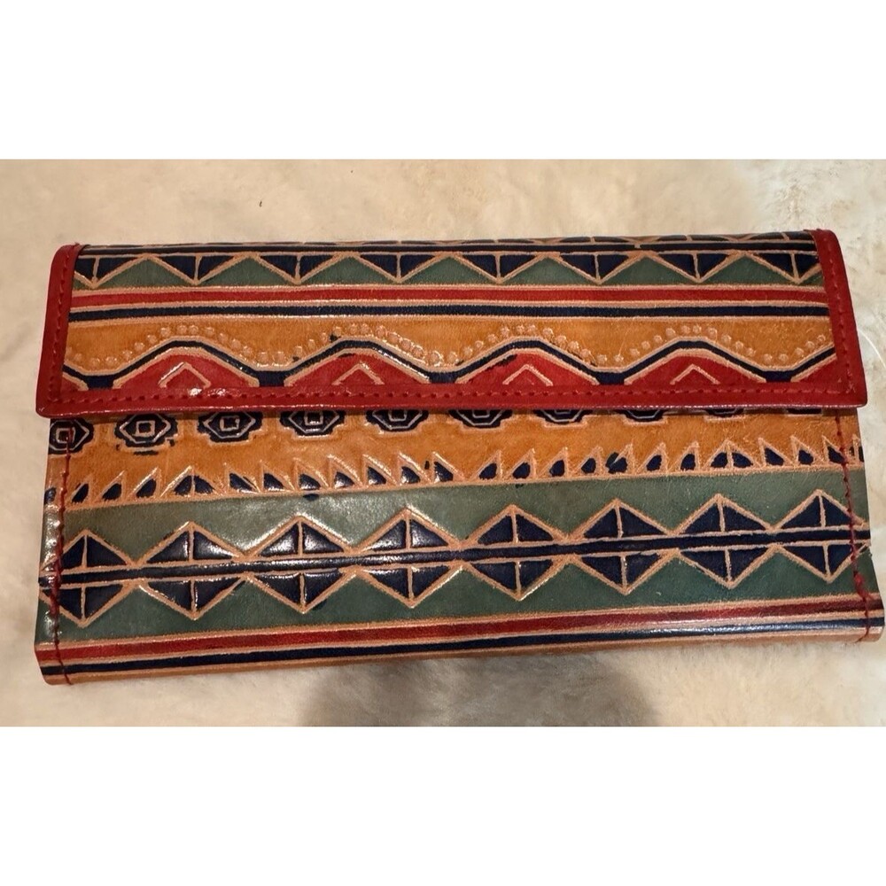 WORLD MARKET genuine leather wallet NWT